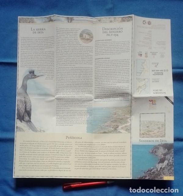 Tourismusbrosch&uuml;ren: folleto Senderos de Irta Pe&ntilde;iscola