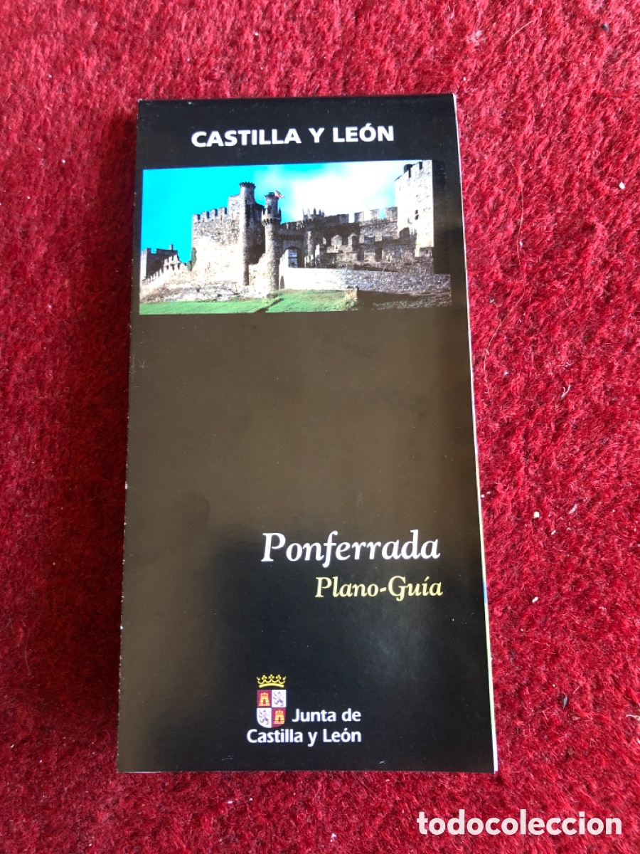 Travel Brochures: Plano Gu&iacute;a Ponferrada. Le&oacute;n. Edita Junta Castilla y Le&oacute;n. Sin fechar. ASM