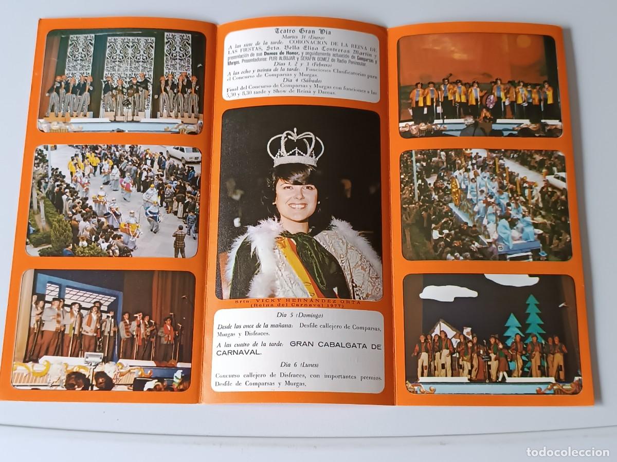 Travel Brochures: FOLLETOS TURISTICO CARNAVAL ISLA CRISTINA 1978