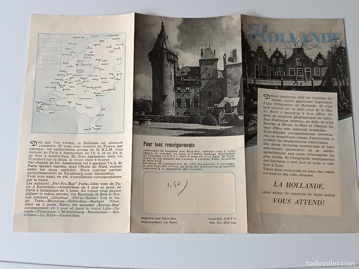 Travel Brochures: FOLLETO TURISTICO HOLANDA A&Ntilde;O 70