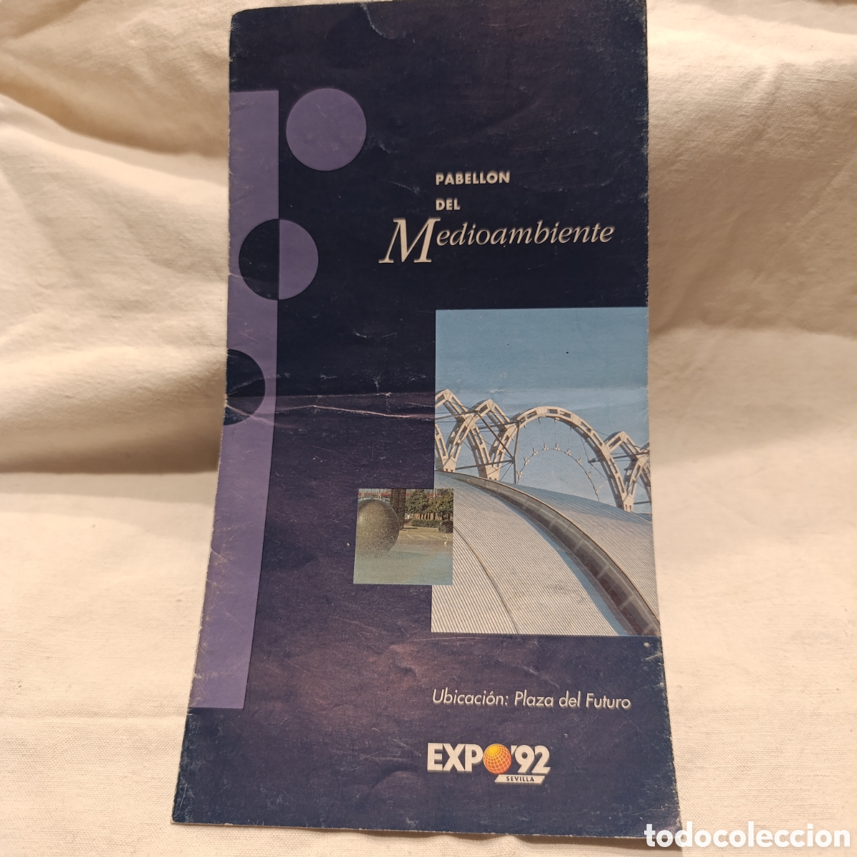 Tourismusbrosch&uuml;ren: EXPO'92, FOLLETO PABELLON DEL MEDIO AMBIENTE.