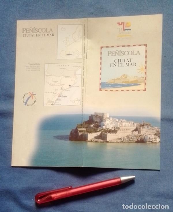 Tourismusbrosch&uuml;ren: folleto Pe&ntilde;iscola Ciutat en el Mar