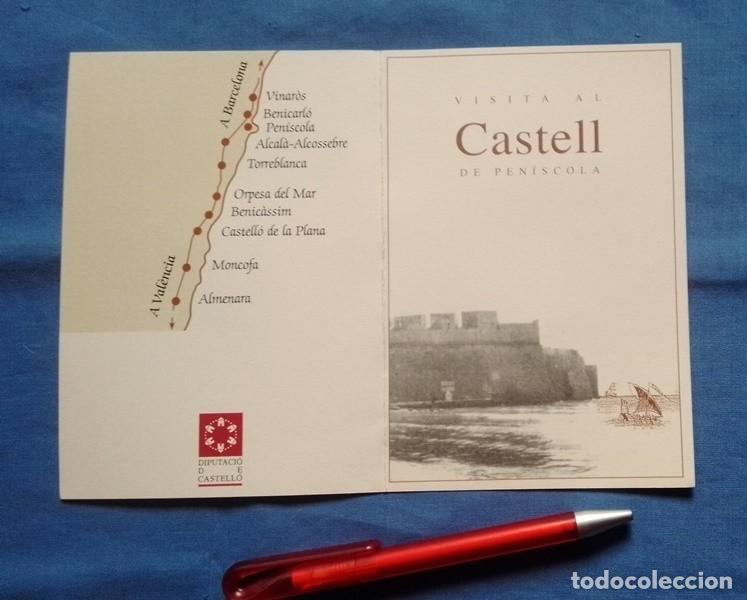 Tourismusbrosch&uuml;ren: folleto Castell Pe&ntilde;iscola