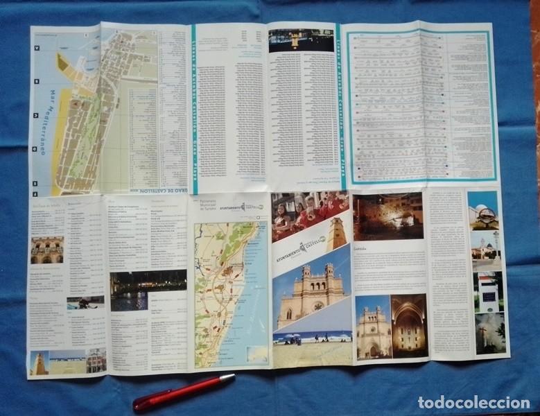 Tourismusbrosch&uuml;ren: folleto Plano Turistico Castellon