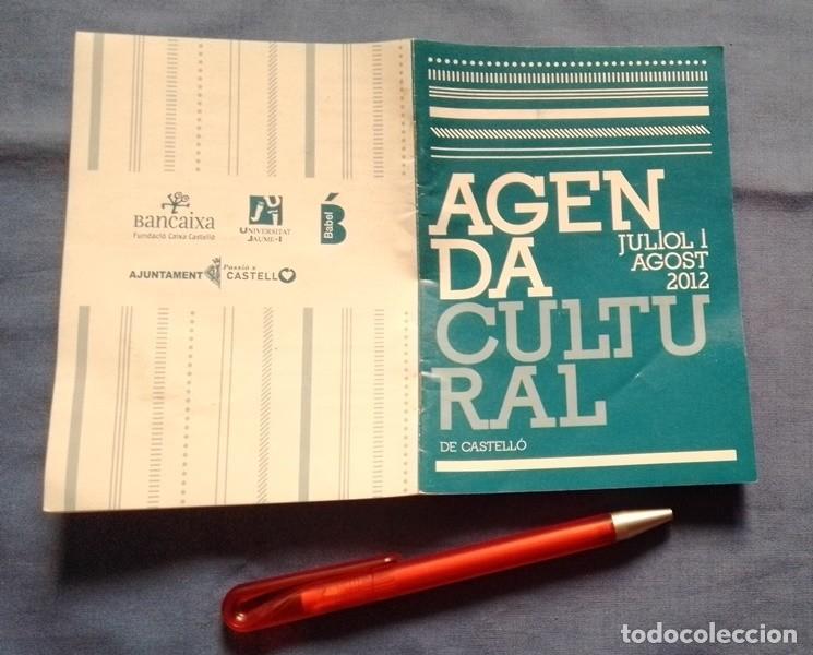 Tourismusbrosch&uuml;ren: folleto Agenda Cultural Castellon 2012
