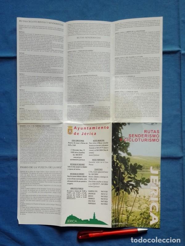 Tourismusbrosch&uuml;ren: folleto Rutas Senderismo Cicloturismo Jerica
