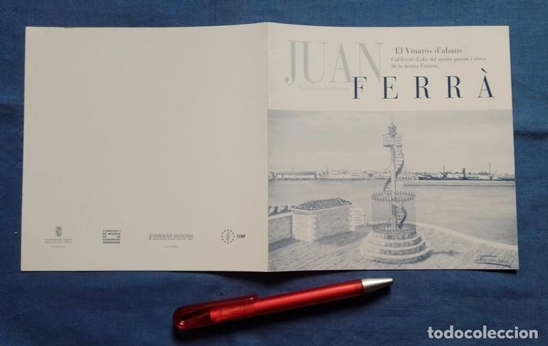 Tourismusbrosch&uuml;ren: folleto Juan Ferr&agrave; Vinar&oacute;s