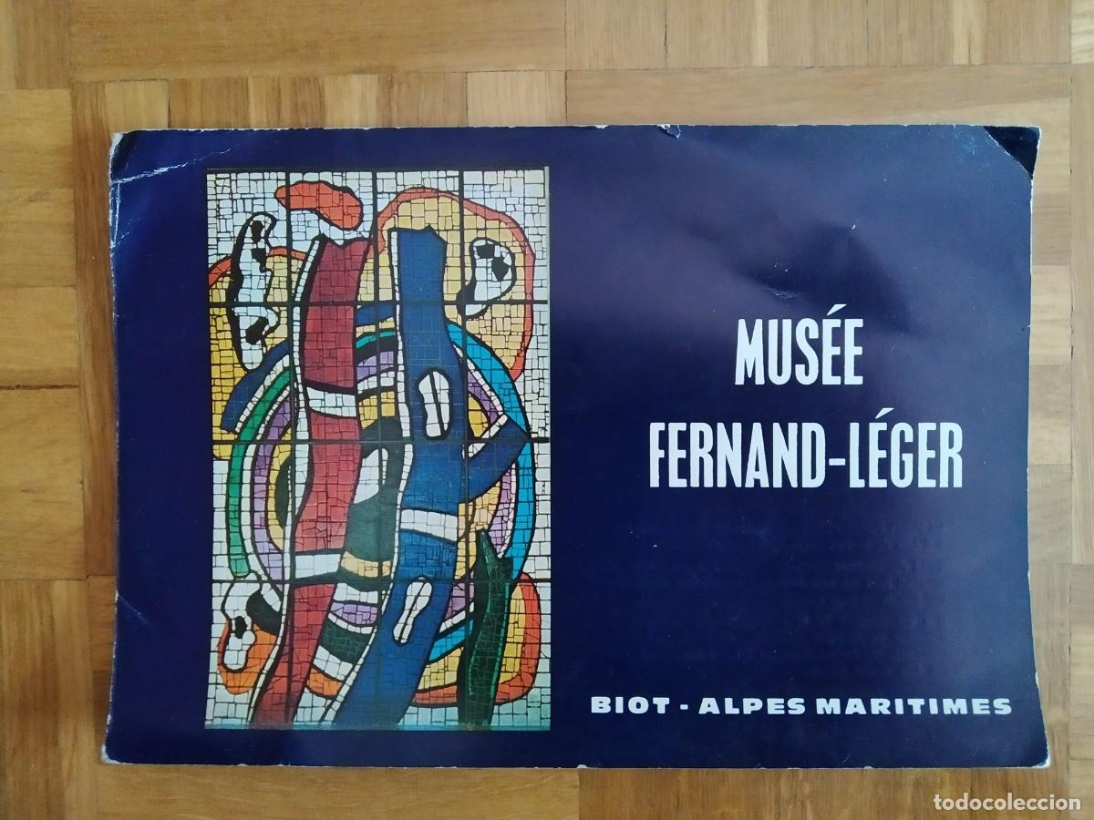 Travel Brochures: FOLLETO TURISMO FRANCIA DEL MUSEO NACIONAL FERNAND L&Eacute;GER VER FOTOS