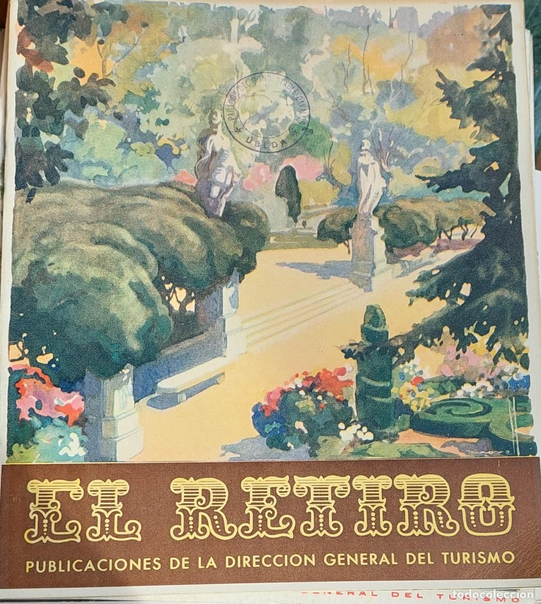 Tourismusbrosch&uuml;ren: El Retiro Folleto Publicaciones de la Direcci&oacute;n Gral de Turismo 1946