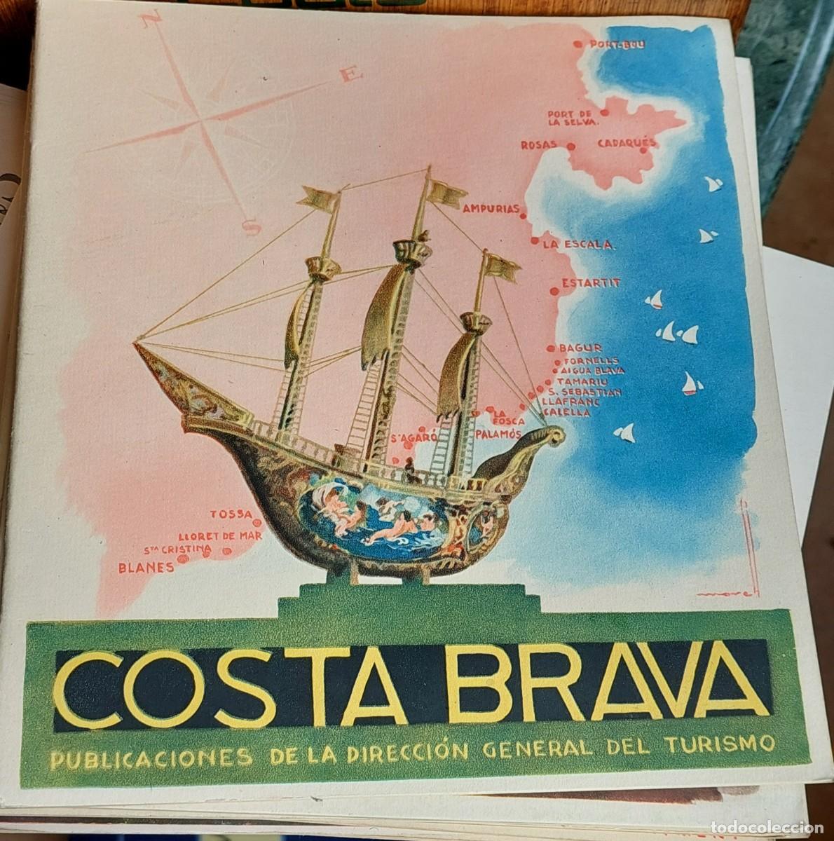 Tourismusbrosch&uuml;ren: Costa Brava Folleto publicado por la Direcci&oacute;n General de turismo