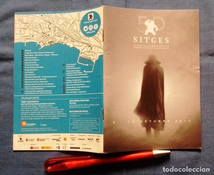 Tourismusbrosch&uuml;ren: Folleto 50 Festival Internacional de Cinema Fant&aacute;stic de Catalunya Sitges Barcelona 2017
