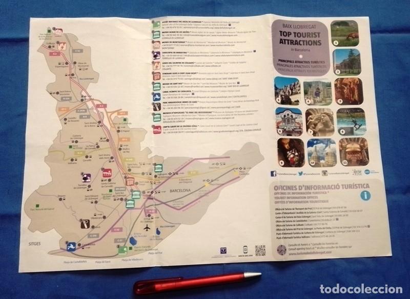 Brochures de tourisme: Folleto Baix Llobregat Barcelona