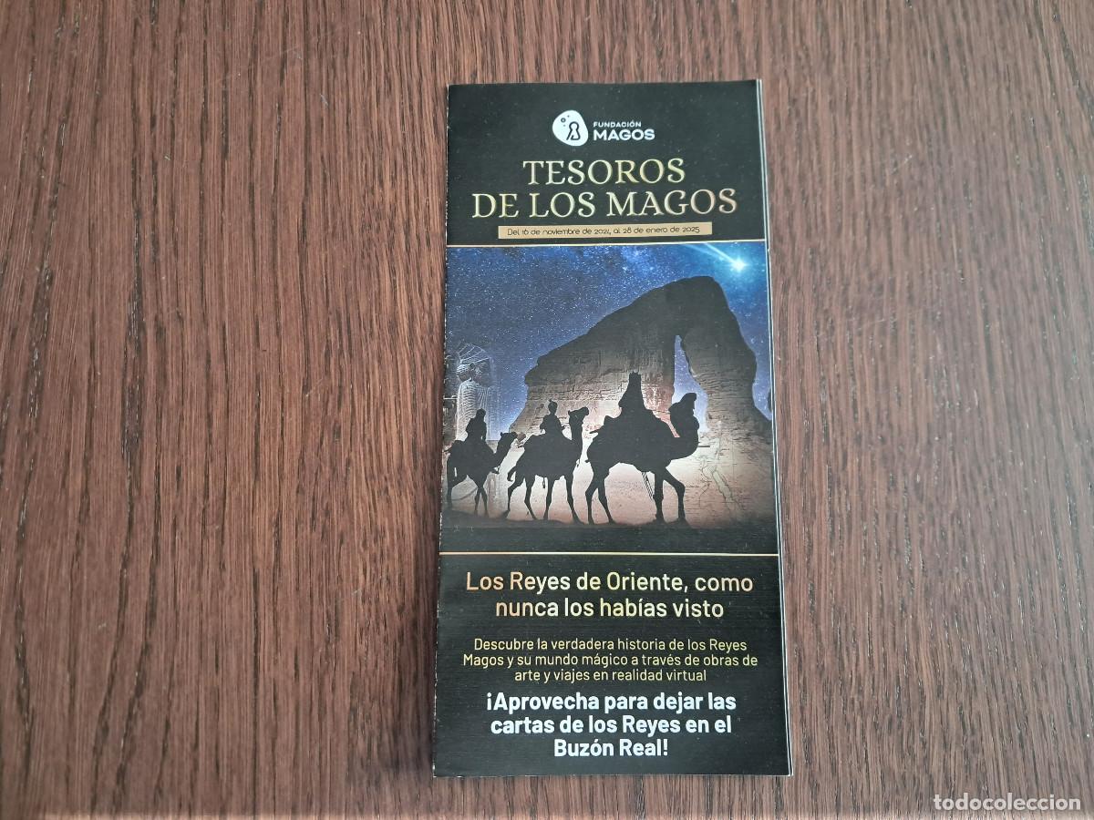 Travel Brochures: folleto de turismo, tesoros de los reyes magos, museo agrupaci&oacute;n cofrad&iacute;as de M&aacute;laga.