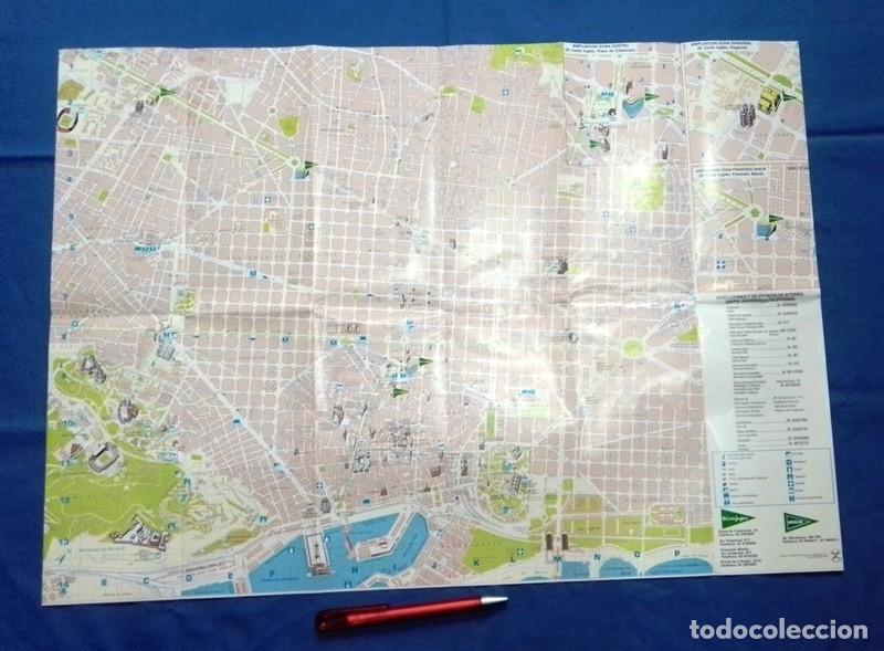 Tourismusbrosch&uuml;ren: Folleto mapa Barcelona