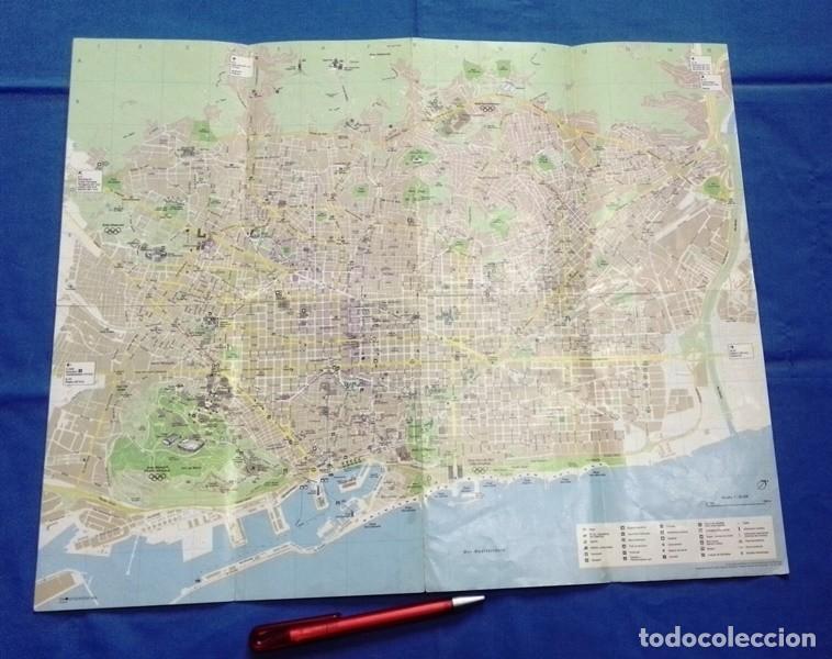 Tourismusbrosch&uuml;ren: Folleto mapa Barcelona