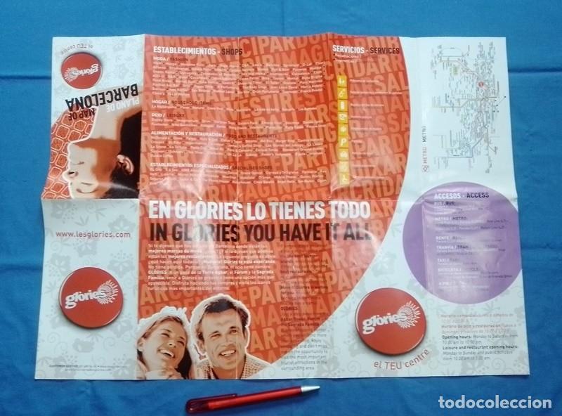Folletos de turismo: Folleto mapa Barcelona - Foto 2
