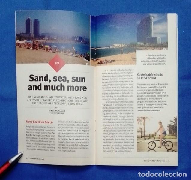 Folletos de turismo: Librito agenda Visit Barcelona ingl&eacute;s - Foto 2