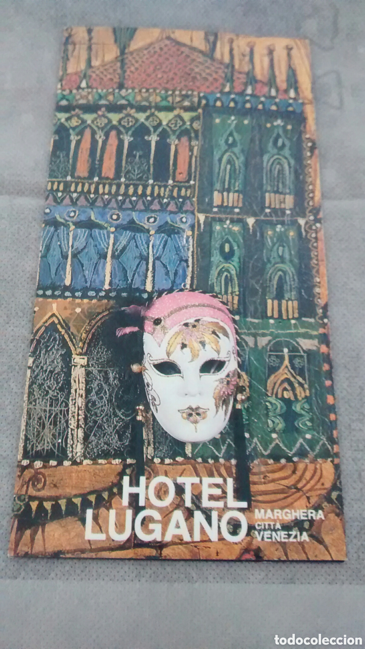 Folletos de turismo: HOTEL LUGANO. VENEZIA.ITALIA