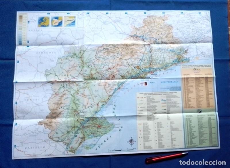 Folletos de turismo: Folleto mapa Terres de l&acute;Ebre-Costa Daurada Tarragona
