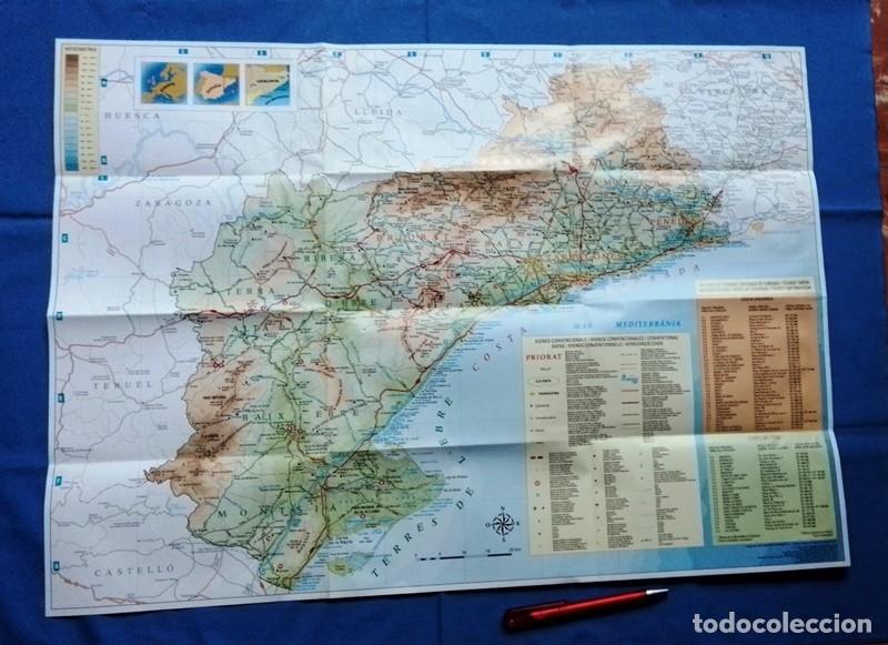 Folletos de turismo: Folleto mapa Terres de l&acute;Ebre-Costa Daurada Tarragona