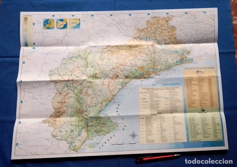 Folletos de turismo: Folleto mapa Terres de l&acute;Ebre-Costa Daurada Tarragona