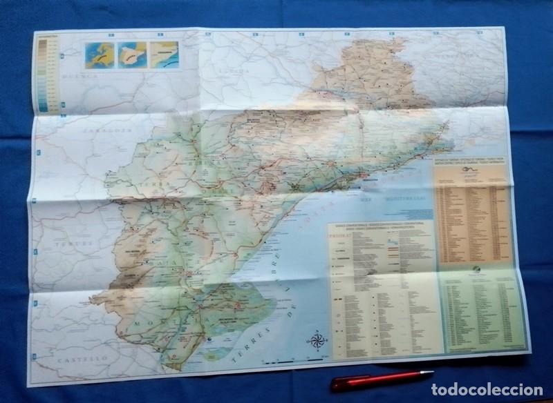 Brochures de tourisme: Folleto mapa Terres de l&acute;Ebre-Costa Daurada Tarragona