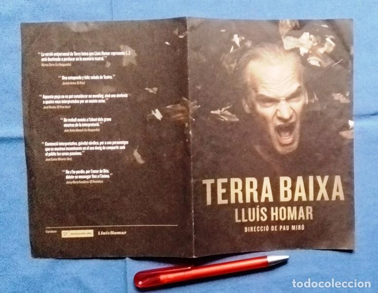 Tourismusbrosch&uuml;ren: Folleto actuaci&oacute; Llu&iacute;s Homar Terra Baixa Tarragona