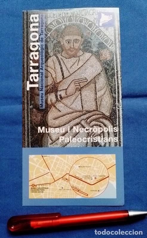 Tourismusbrosch&uuml;ren: Folleto Museu Nacional Arqueol&ograve;gic de Tarragona Museu i Necr&ograve;polis Paleocristians