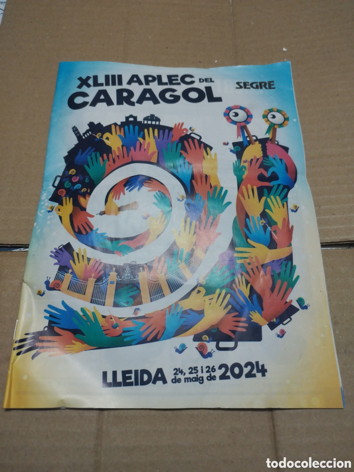 Folletos de turismo: 43 APLEC DEL CARAGOL any 2024