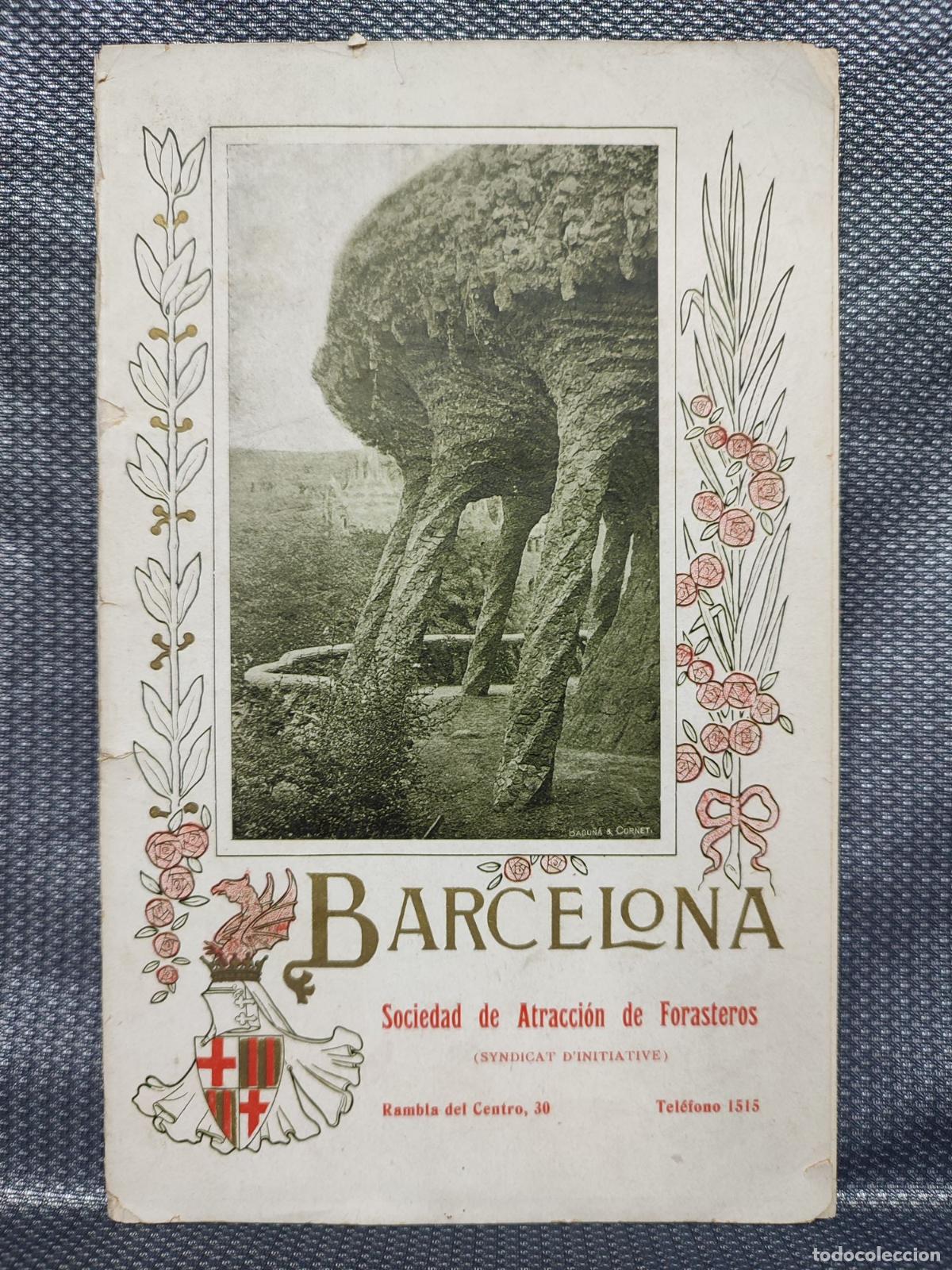 Travel Brochures: BARCELONA. SOCIEDAD DE ATRACCCION DE FORASTEROS. GUIA TURISTICA