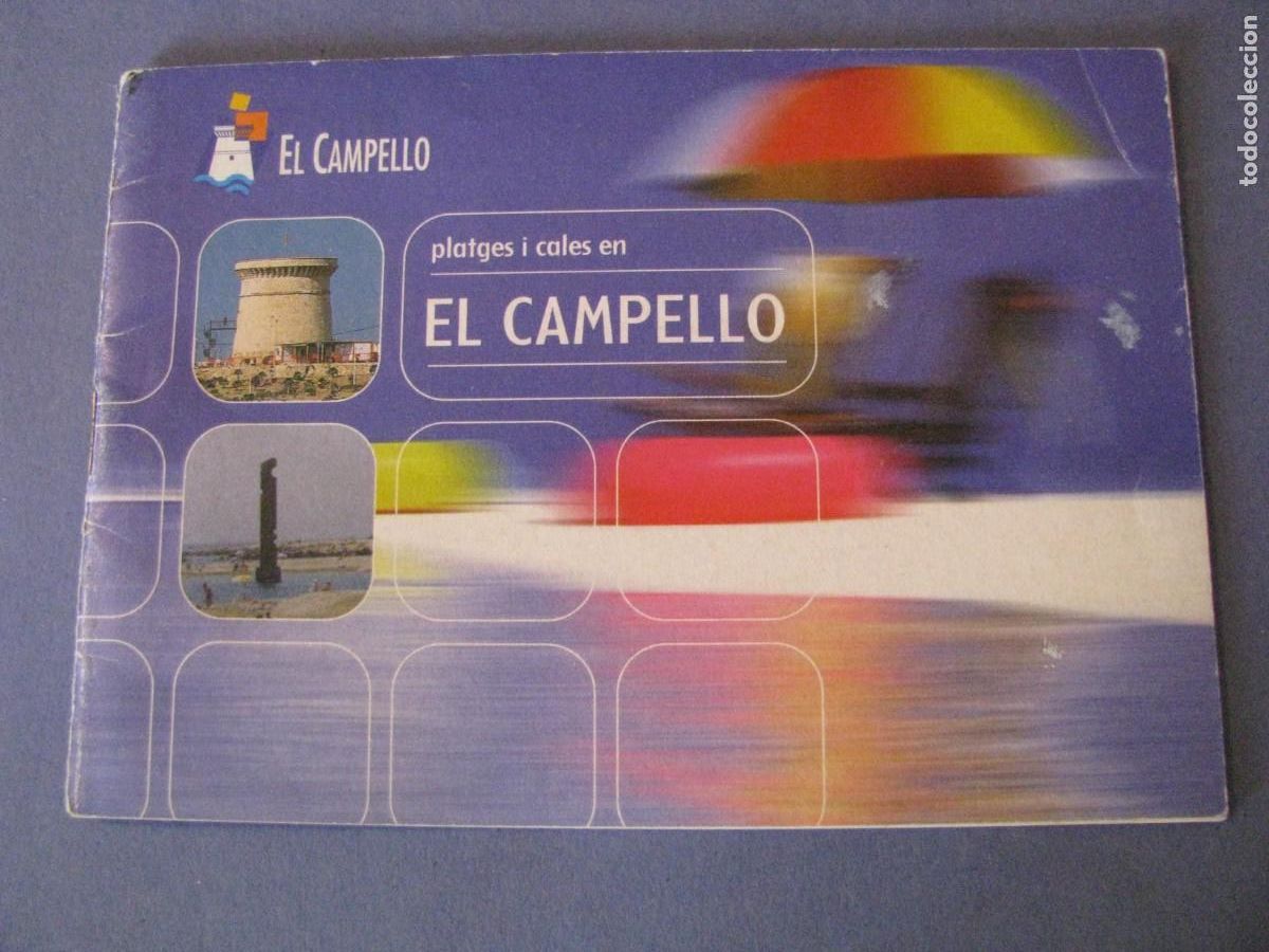Brochures de tourisme: UNA LIBRETA, FOLLETO EL CAMPELLO. PLATGES Y CALES EN EL CAMPELLO.