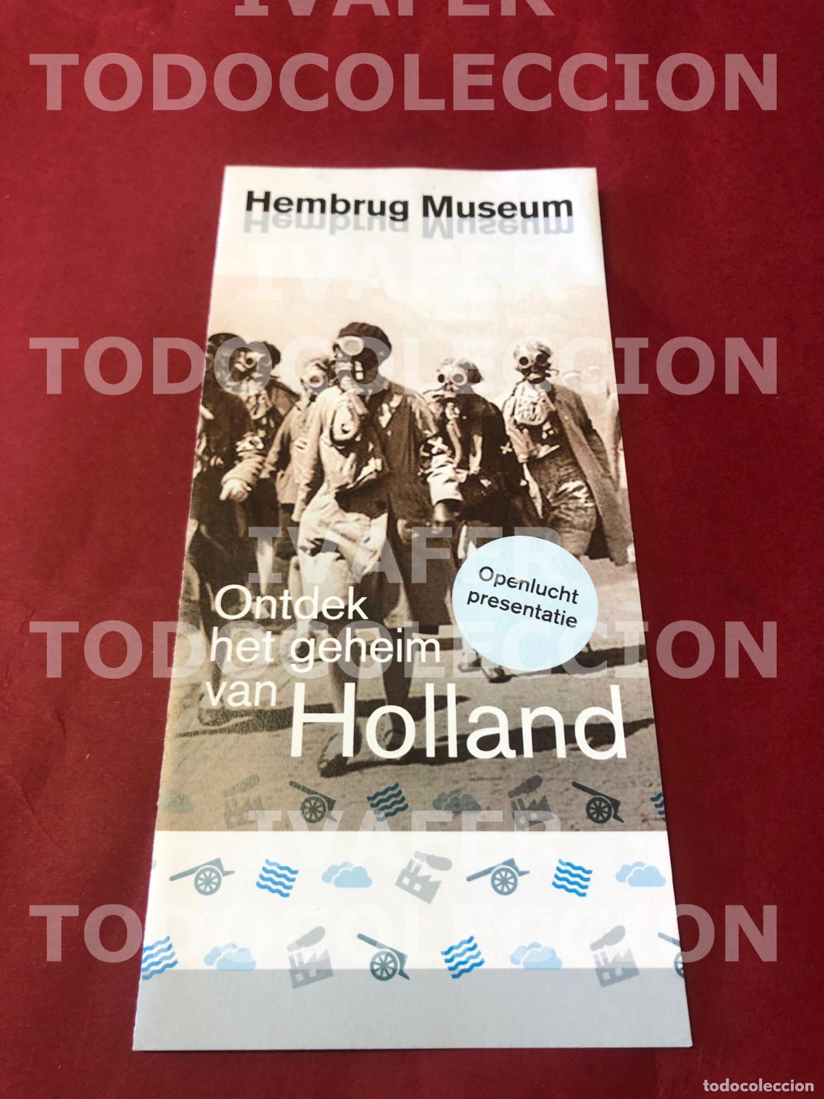 Brochures de tourisme: FOLLETO HEMBRUG MUSEUM, DESCUBRE EL SECRETO DE HOLANDA, EN HOLANDES