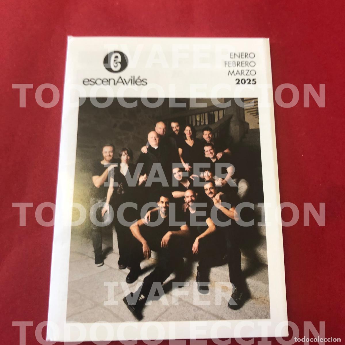 Folletos de turismo: FOLLETO CULTURAL DESPLEGABLE, CULTURA AVILES, PRIMER TRIMESTRE 2025