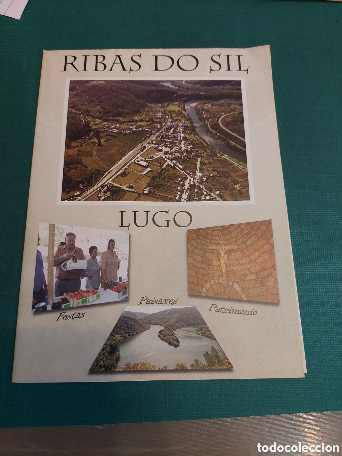 Brochures de tourisme: LUGO RIVERAS DEL SIL PLANO HISTORIA PAIXAJES FIESTAS