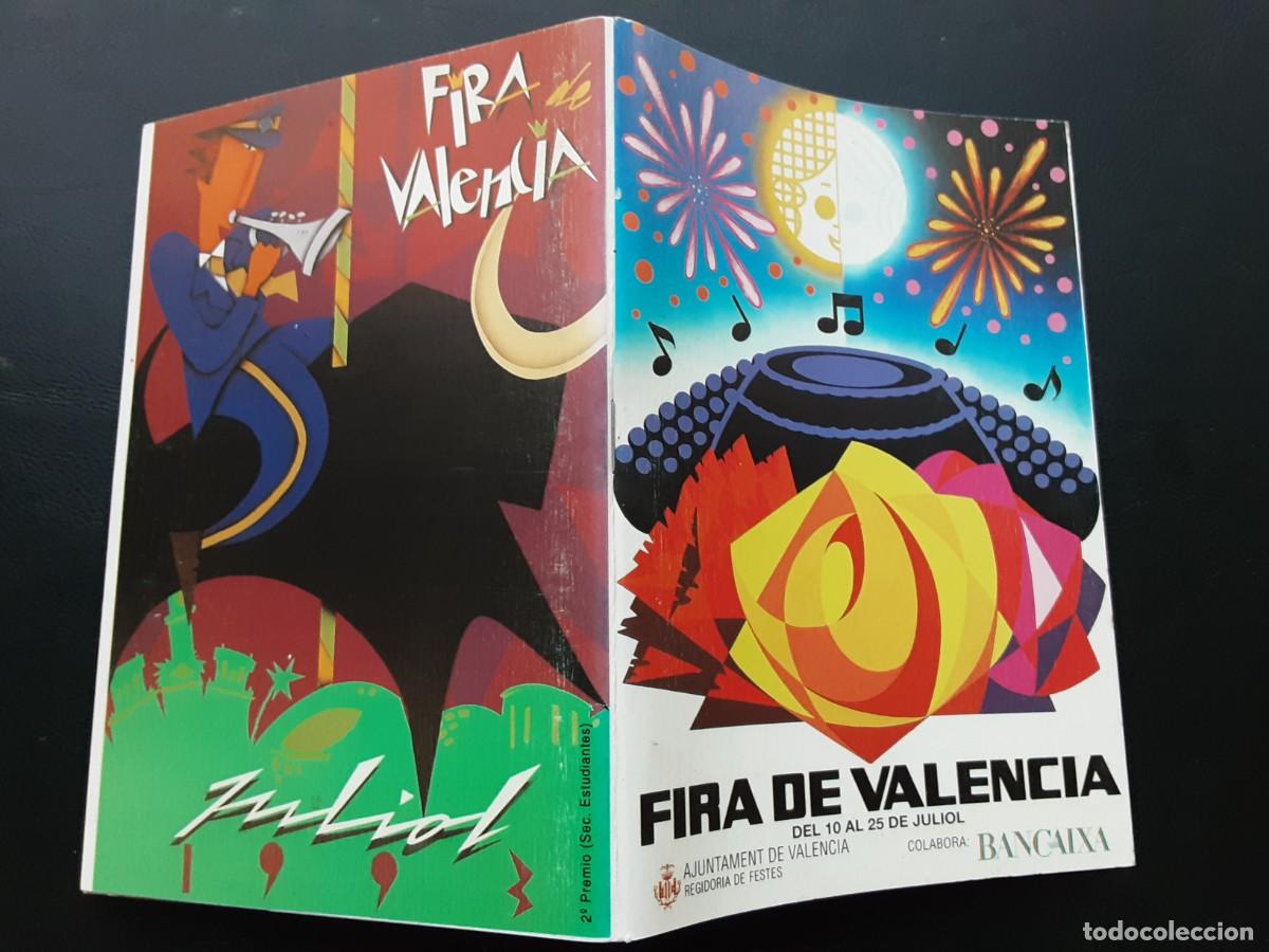 Brochures de tourisme: PROGRAMA FIRA DE VALENCIA JULIOL 1993