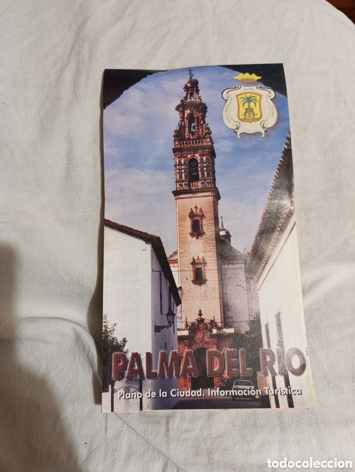 Tourismusbrosch&uuml;ren: PALMA DEL RIO,CORDOBA, INFORMACI&Oacute;N TUR&Iacute;STICA Y PLANO DE LA CIUDAD