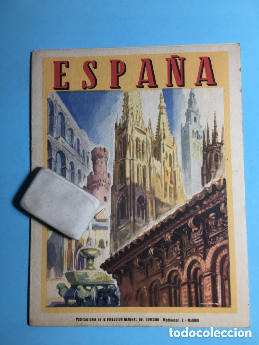 Folhetos de turismo: 50&rsquo;sca ESPA&Ntilde;A PUBLICACIONES DE LA DIRECCI&Oacute;N GENERAL DE TURISMO - MADRID