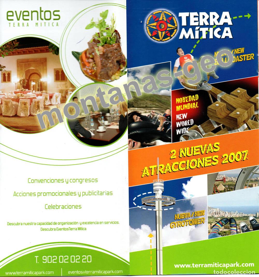 Travel Brochures: Flyer original de Terra M&iacute;tica &ndash; A&ntilde;o 2007