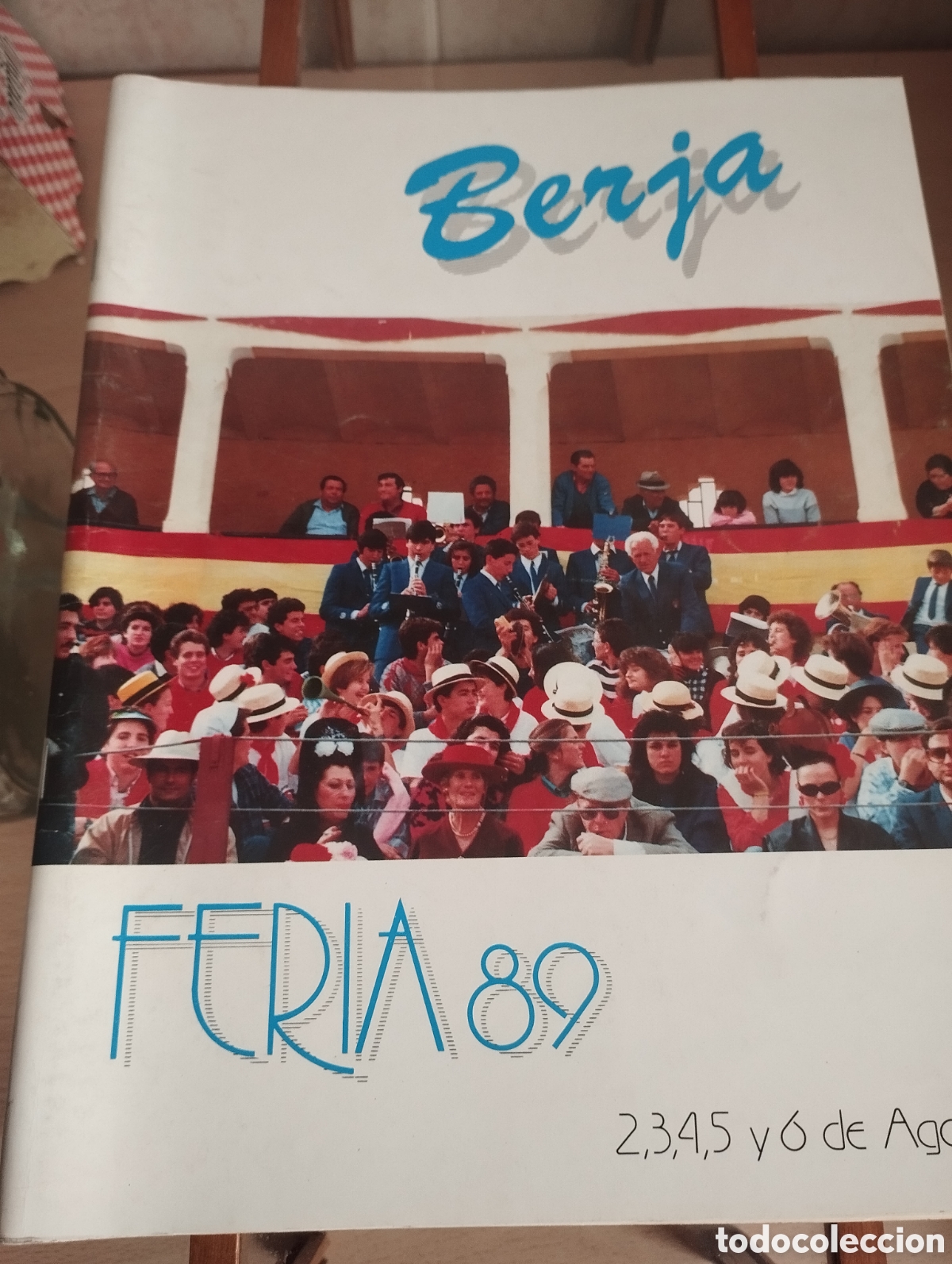Folletos de turismo: PROGRAMA FERIA DE BERJA -ALMERIA 1989 - Foto 1