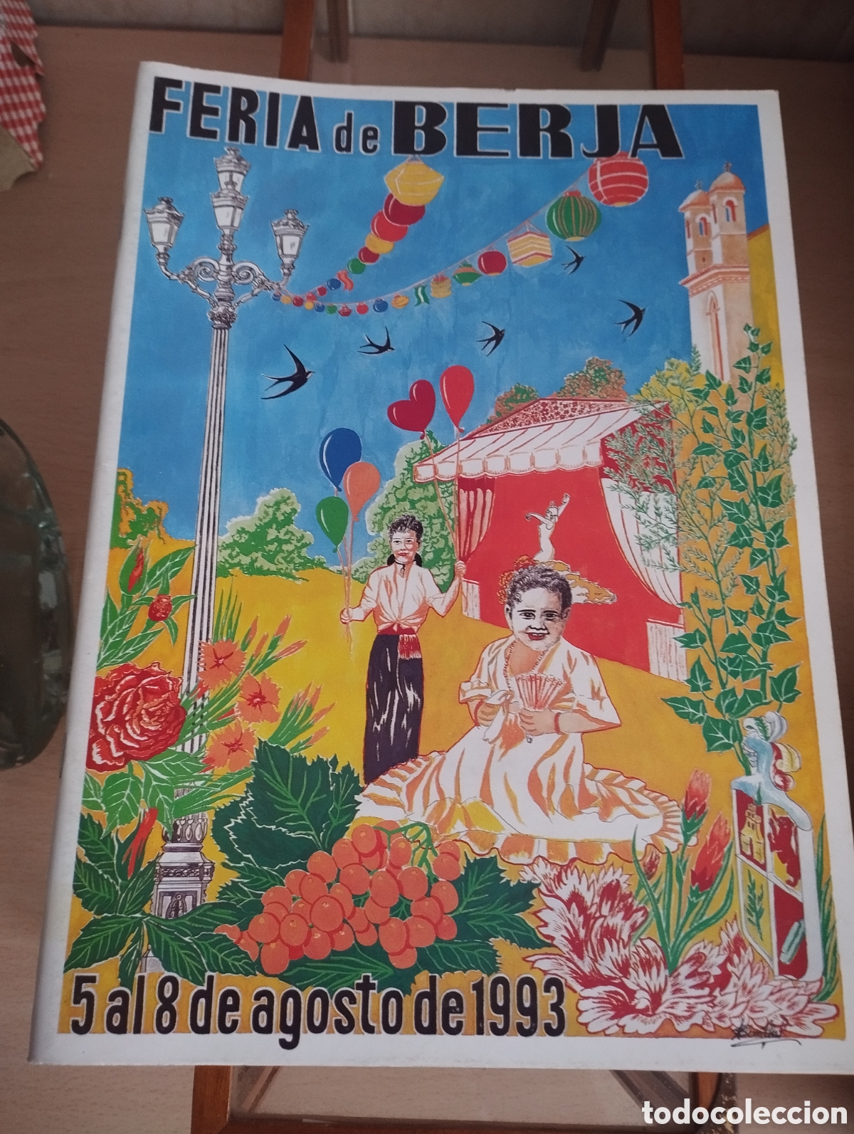 Folletos de turismo: PROGRAMA FERIA DE BERJA -ALMERIA 1993 - Foto 1