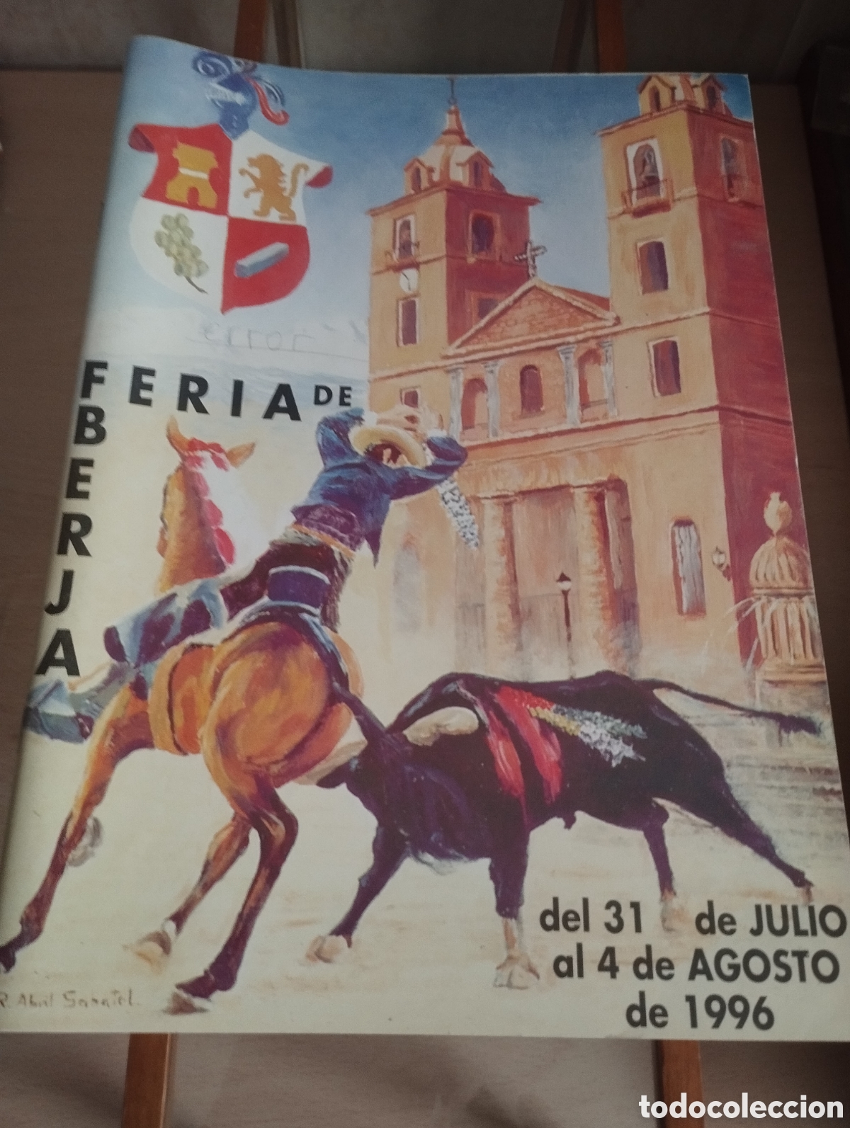 Folletos de turismo: PROGRAMA FERIA DE BERJA -ALMERIA 1996 - Foto 1