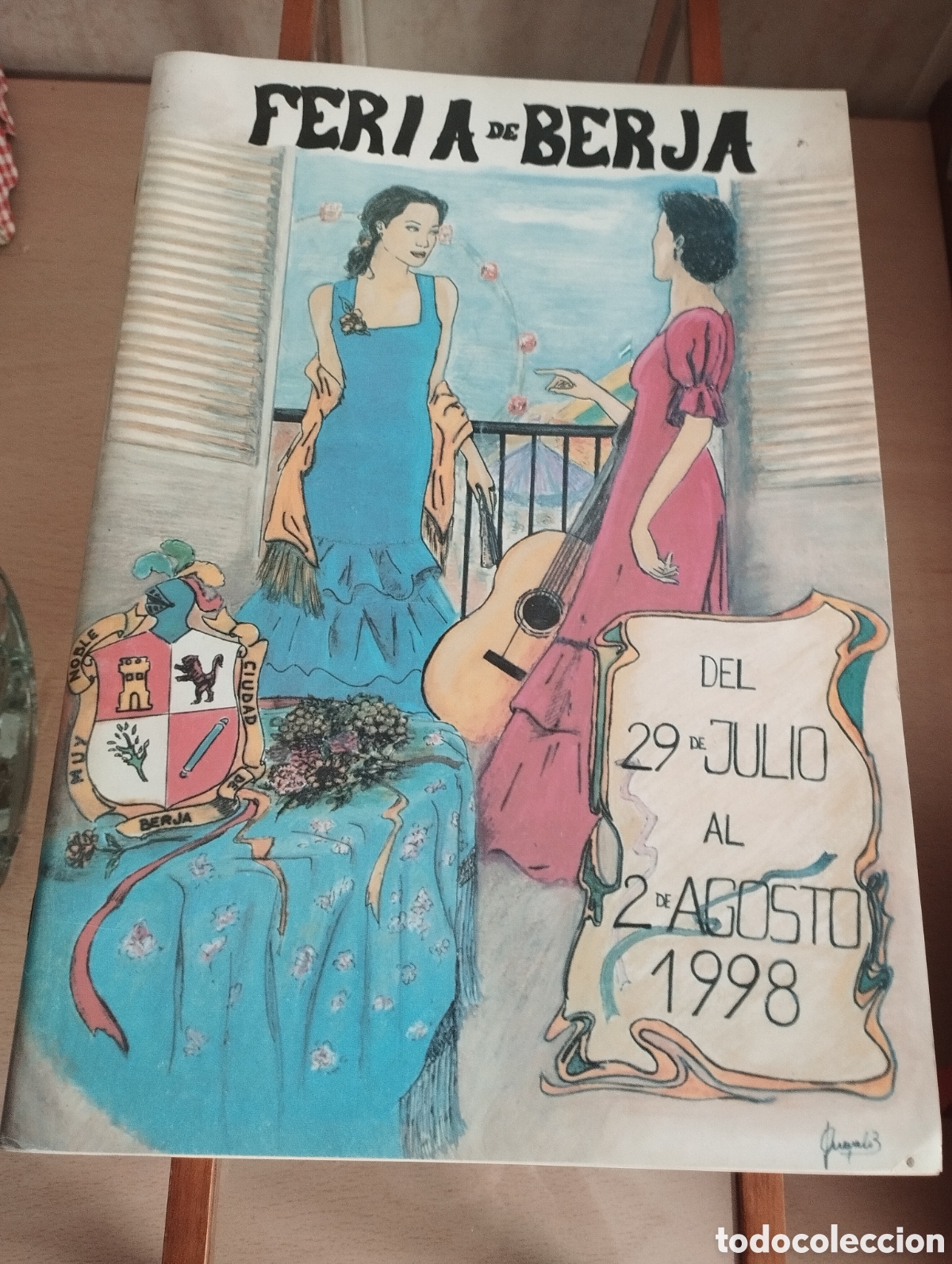 Folletos de turismo: PROGRAMA FERIA DE BERJA -ALMERIA 1998 - Foto 1