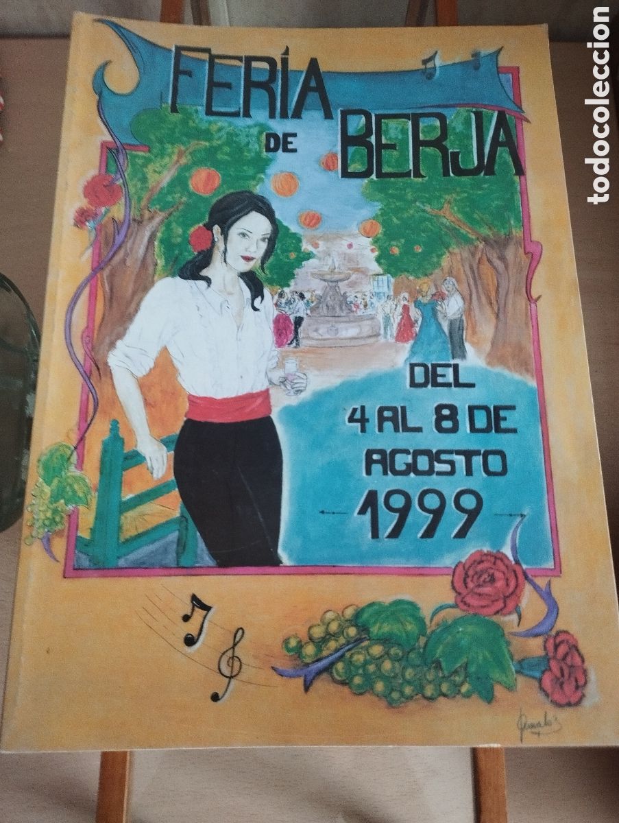 Folletos de turismo: PROGRAMA FERIA DE BERJA -ALMERIA 1999 - Foto 1
