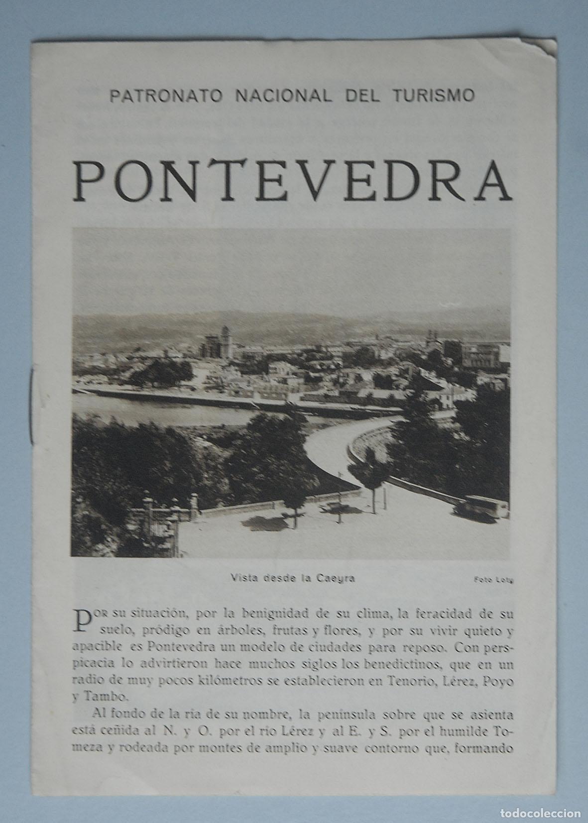 Brochures de tourisme: PONTEVEDRA - PATRONATO NACIONAL DEL TURISMO