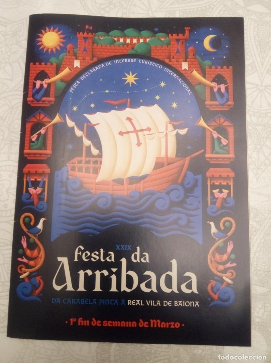Travel Brochures: Folleto Fiesta de la Arribada Bayona 2025