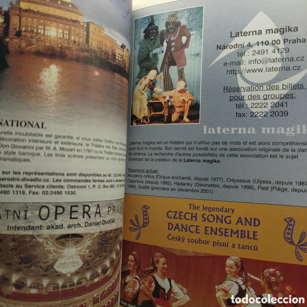 Folletos de turismo: Guia de la ciudad de Praga 2002 - Foto 3