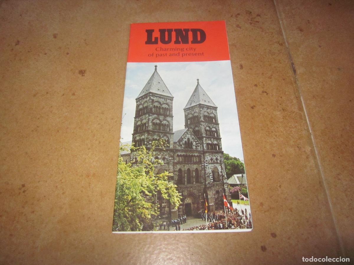 Travel Brochures: FOLLETO PUBLICITARIO CIUDAD DE LUND - SUECIA - A&Ntilde;O 1984