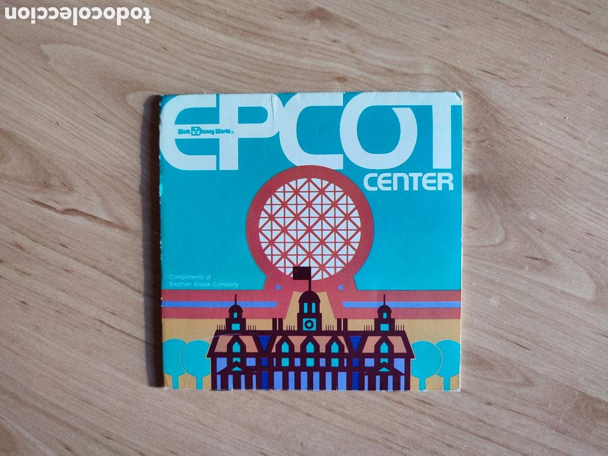 Travel Brochures: Desplegable Epcot Walt Disney World- Kodak 1983