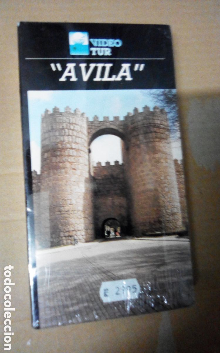 Folletos de turismo: VHS. &Aacute;vila. Video tur. Video promocional tur&iacute;stico de &Aacute;vila. A&ntilde;os 90s. 70 minutos. PAL. Sin usar.