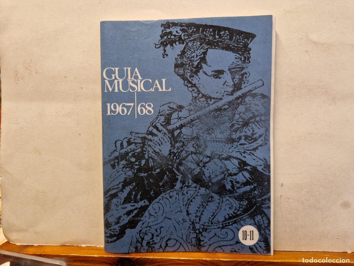 Folletos de turismo: GUIA MUSICAL. 1967-68